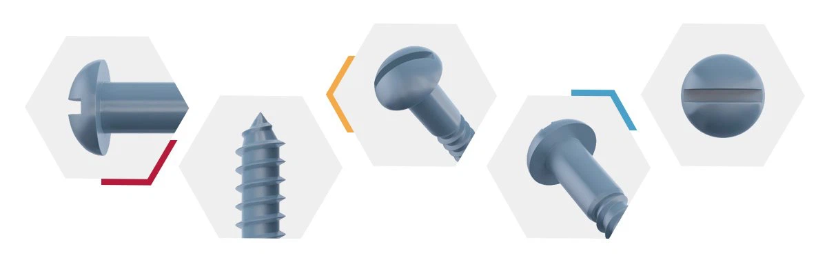 Slotted Round Head Wood Screws-detail